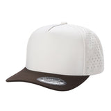 Unbranded 5 Panel Perforated Laser Mesh Hat Waterproof Cap