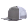 Unbranded 6 Panel Flat Bill Trucker Hat Snapback