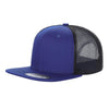 Unbranded 6 Panel Flat Bill Trucker Hat Snapback