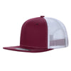 Unbranded 6 Panel Flat Bill Trucker Hat Snapback