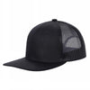 Unbranded 6 Panel Flat Bill Trucker Hat Snapback