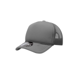 Decky 7010 - Youth 5 Panel Mid Profile Structured Foam Trucker, Kids Foam Trucker Hat, Mesh Back - CASE Pricing