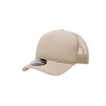 Decky 7010 - Youth 5 Panel Mid Profile Structured Foam Trucker, Kids Foam Trucker Hat, Mesh Back