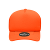 Wholesale Bulk Blank Kids' Youth Trucker Foam Mesh Hats - Decky 7010 - Orange