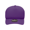 Wholesale Bulk Blank Kids' Youth Trucker Foam Mesh Hats - Decky 7010 - Purple