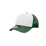 Decky 7010 - Youth 5 Panel Mid Profile Structured Foam Trucker, Kids Foam Trucker Hat, Mesh Back - CASE Pricing