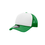 Decky 7010 - Youth 5 Panel Mid Profile Structured Foam Trucker, Kids Foam Trucker Hat, Mesh Back - CASE Pricing