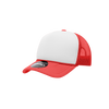 Decky 7010 - Youth 5 Panel Mid Profile Structured Foam Trucker, Kids Foam Trucker Hat, Mesh Back