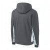 Sport-Tek YST239 Youth Sport-Wick CamoHex Fleece Colorblock Hooded Pullover