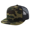 Kamel 707 7 Panel Trucker Hat Mesh Back Snapback Cap 707T