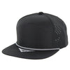 Kamel 707 Perforated Rope Hat 7 Panel Flat Bill 707DPR