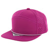 Kamel 707 Perforated Rope Hat 7 Panel Flat Bill 707DPR