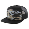 Kamel 707 7 Panel Trucker Hat Mesh Back Snapback Cap 707T