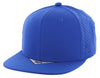 Kamel 301 Perforated 6 Panel Hat Flat Bill Performance Cap 301DP
