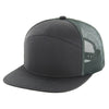 Kamel 707 7 Panel Trucker Hat Mesh Back Snapback Cap 707T
