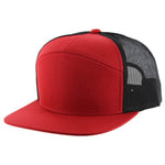 Kamel 707 7 Panel Trucker Hat Mesh Back Snapback Cap 707T