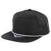 Kamel 707 Perforated Rope Hat 7 Panel Flat Bill 707DPR
