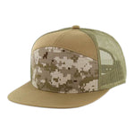 Kamel 707T 7 Panel Trucker Hat Kamel 707 Series