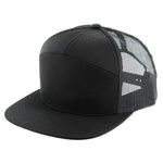Kamel 707 7 Panel Trucker Hat Mesh Back Snapback Cap 707T