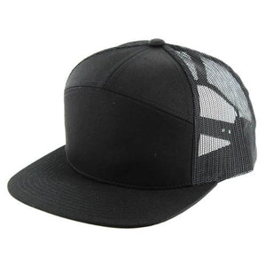 Kamel 707T 7 Panel Trucker Hat Mesh Back Snapback Cap Kamel 707 Series - 