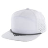 Kamel 707 Perforated Rope Hat 7 Panel Flat Bill 707DPR