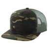 Kamel 707 7 Panel Trucker Hat Mesh Back Snapback Cap 707T