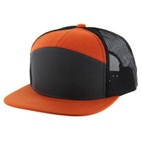 Kamel 707 7 Panel Trucker Hat Mesh Back Snapback Cap 707T
