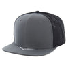 Kamel 301 Perforated 6 Panel Hat Flat Bill Performance Cap 301DP