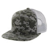 Kamel 707 7 Panel Trucker Hat Mesh Back Snapback Cap 707T