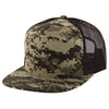 Kamel 707 7 Panel Trucker Hat Mesh Back Snapback Cap 707T