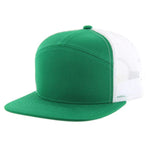 Kamel 707 7 Panel Trucker Hat Mesh Back Snapback Cap 707T