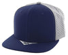 Kamel 301 Perforated 6 Panel Hat Flat Bill Performance Cap 301DP