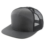 Kamel 707 7 Panel Trucker Hat Mesh Back Snapback Cap 707T