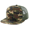 Kamel 707 7 Panel Trucker Hat Mesh Back Snapback Cap 707T