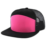 Kamel 707 7 Panel Trucker Hat Mesh Back Snapback Cap 707T