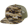 Kamel 707 7 Panel Trucker Hat Mesh Back Snapback Cap 707T