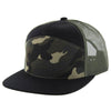 Kamel 707 7 Panel Trucker Hat Mesh Back Snapback Cap 707T