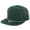Kamel 707 Perforated Rope Hat 7 Panel Flat Bill 707DPR
