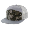 Kamel 707 7 Panel Trucker Hat Mesh Back Snapback Cap 707T