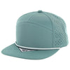 Kamel 707 Perforated Rope Hat 7 Panel Flat Bill 707DPR