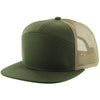 Kamel 707 7 Panel Trucker Hat Mesh Back Snapback Cap 707T