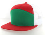 Kamel 707 7 Panel Trucker Hat Mesh Back Snapback Cap 707T