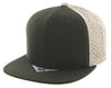 Kamel 301 Perforated 6 Panel Hat Flat Bill Performance Cap 301DP