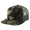 Kamel 707 7 Panel Trucker Hat Mesh Back Snapback Cap 707T
