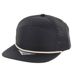 Kamel 707 Perforated Rope Hat 7 Panel Flat Bill 707DPR