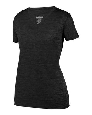 Augusta Sportswear 2902 Women's Shadow Tonal Heather Training V-Neck T-Shirt - 