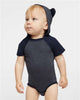 Rabbit Skins 4417 Infant Fine Jersey Raglan Bodysuit with Hood & Ears