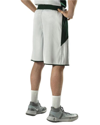 Alleson Athletic 589PSP Men's Single Ply Reversible Basketball Shorts