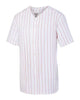 Augusta Sportswear 1686 Youth Pinstripe Full Button Baseball Jersey
