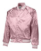 Augusta Sportswear 3610 Unisex Satin Baseball Jacket Striped Trim